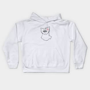 Bust Lineart Kids Hoodie